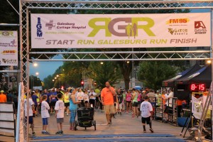 run galesburg run start line