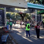 Krista Schultz finishing New Orleans Half Marathon